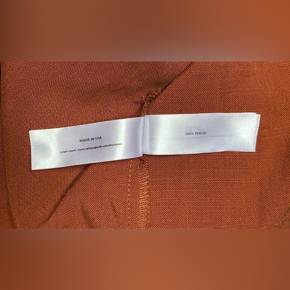 NEW VETTA Capsule The House Dress Haven in Terracotta Sustainable Boho Women’s S - Picture 15 of 15